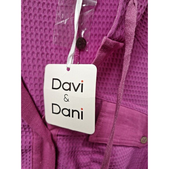 Davi & Dani ladies Small pink pull over‎           New - Picture 2 of 8